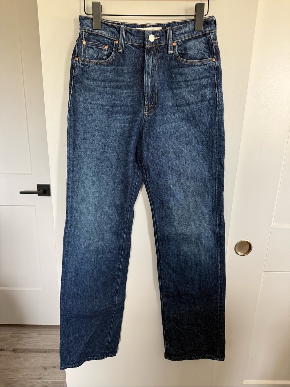 MOTHER Superior The Rambler Zip Heel Jeans Size 25